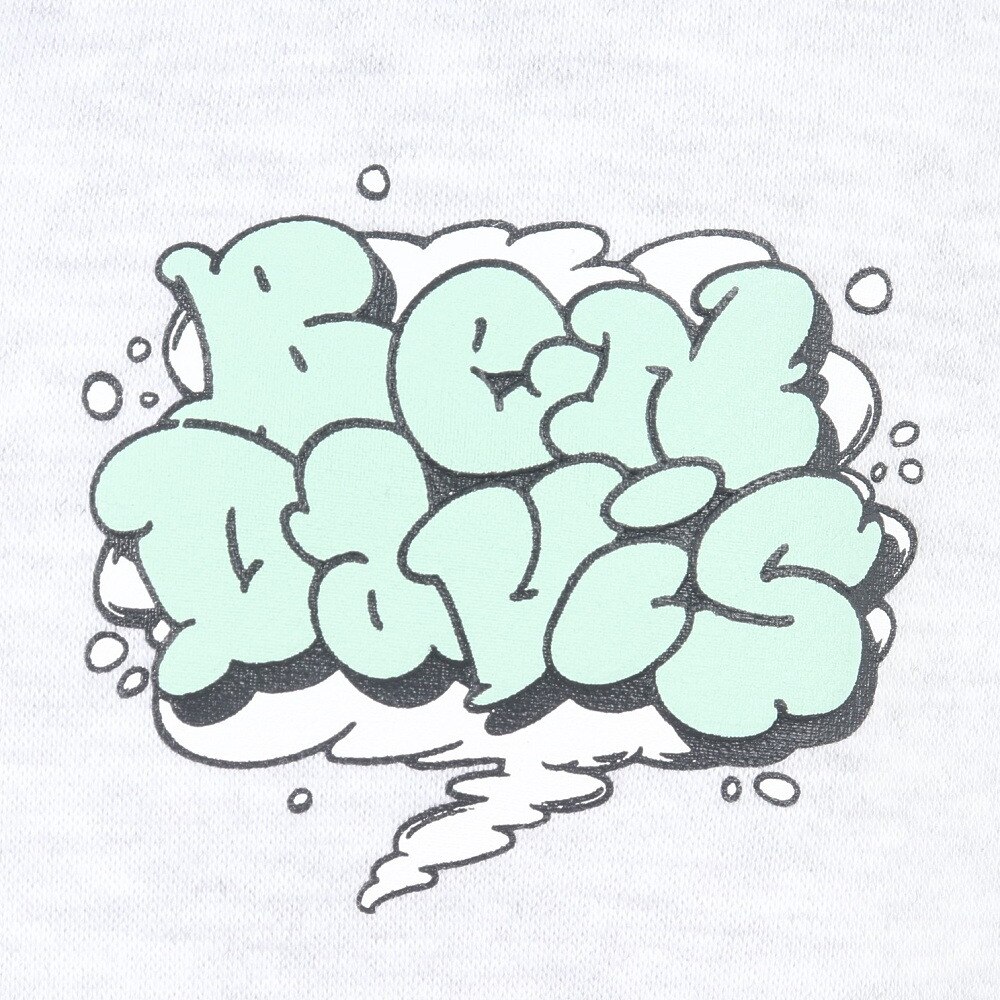 BEN DAVIS（メンズ）スモークロゴトレーナー 23780063-WHT