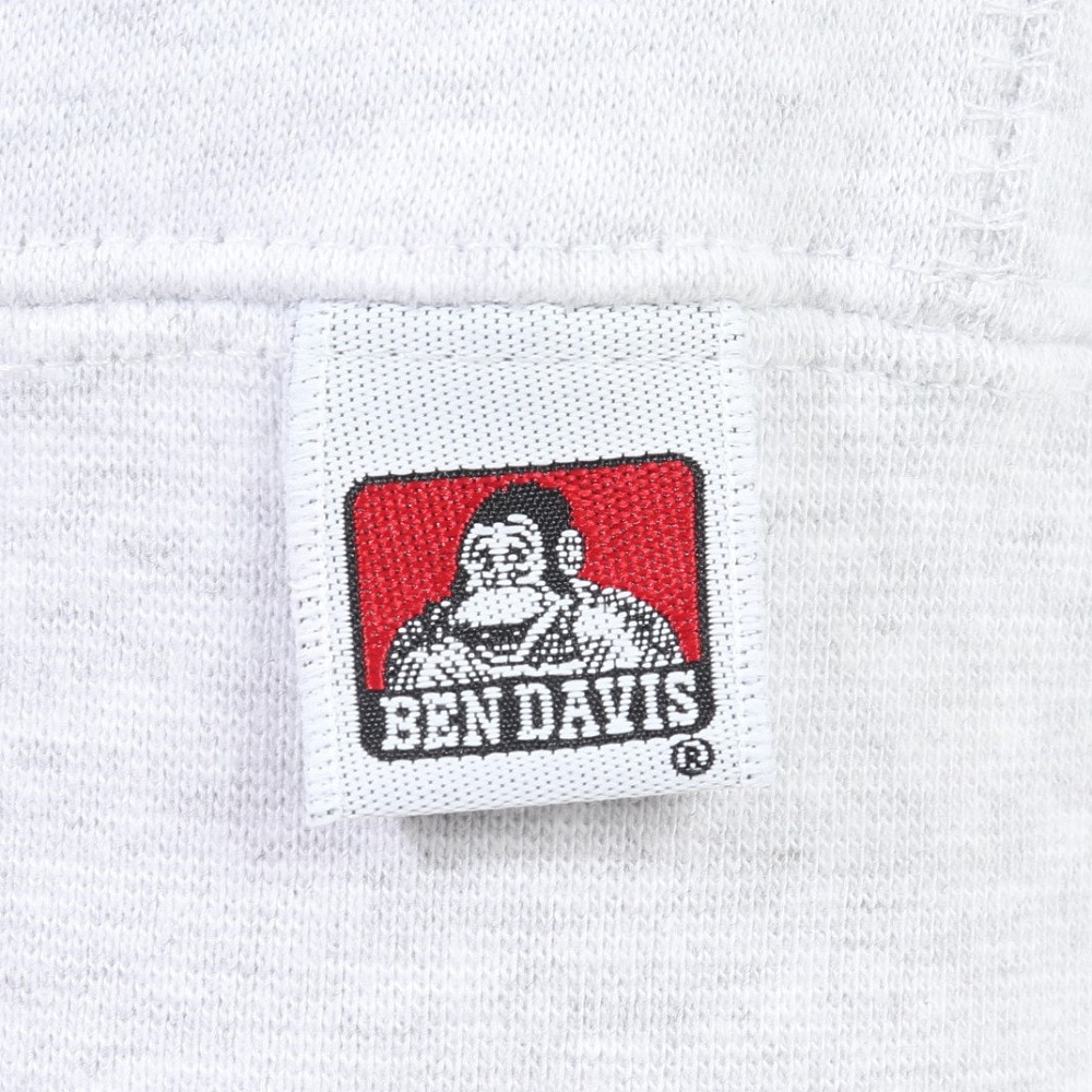 BEN DAVIS（メンズ）スモークロゴトレーナー 23780063-WHT