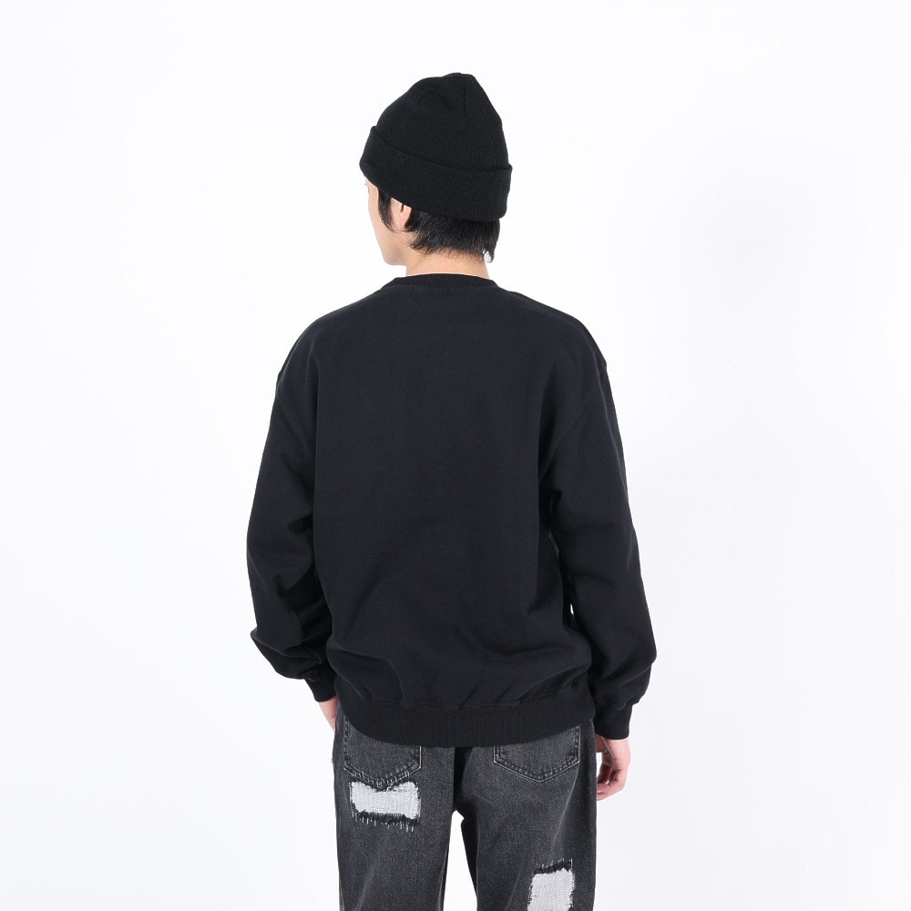 エクストララージ（XLARGE）（メンズ）SLANTED OG クルーネックスウェットシャツ 101241012002-BLACK