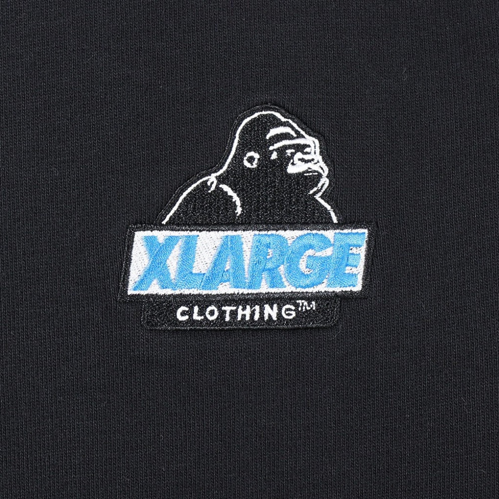 エクストララージ（XLARGE）（メンズ）SLANTED OG クルーネックスウェットシャツ 101241012002-BLACK