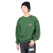 エクストララージ（XLARGE）（メンズ）スランテッド OG クルーネックスウェットシャツ 101241012002-GREEN