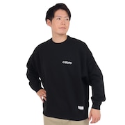 コング(メンズ)OLD ロゴベーシックワイド 長袖スウェット 110233012001-BLACK