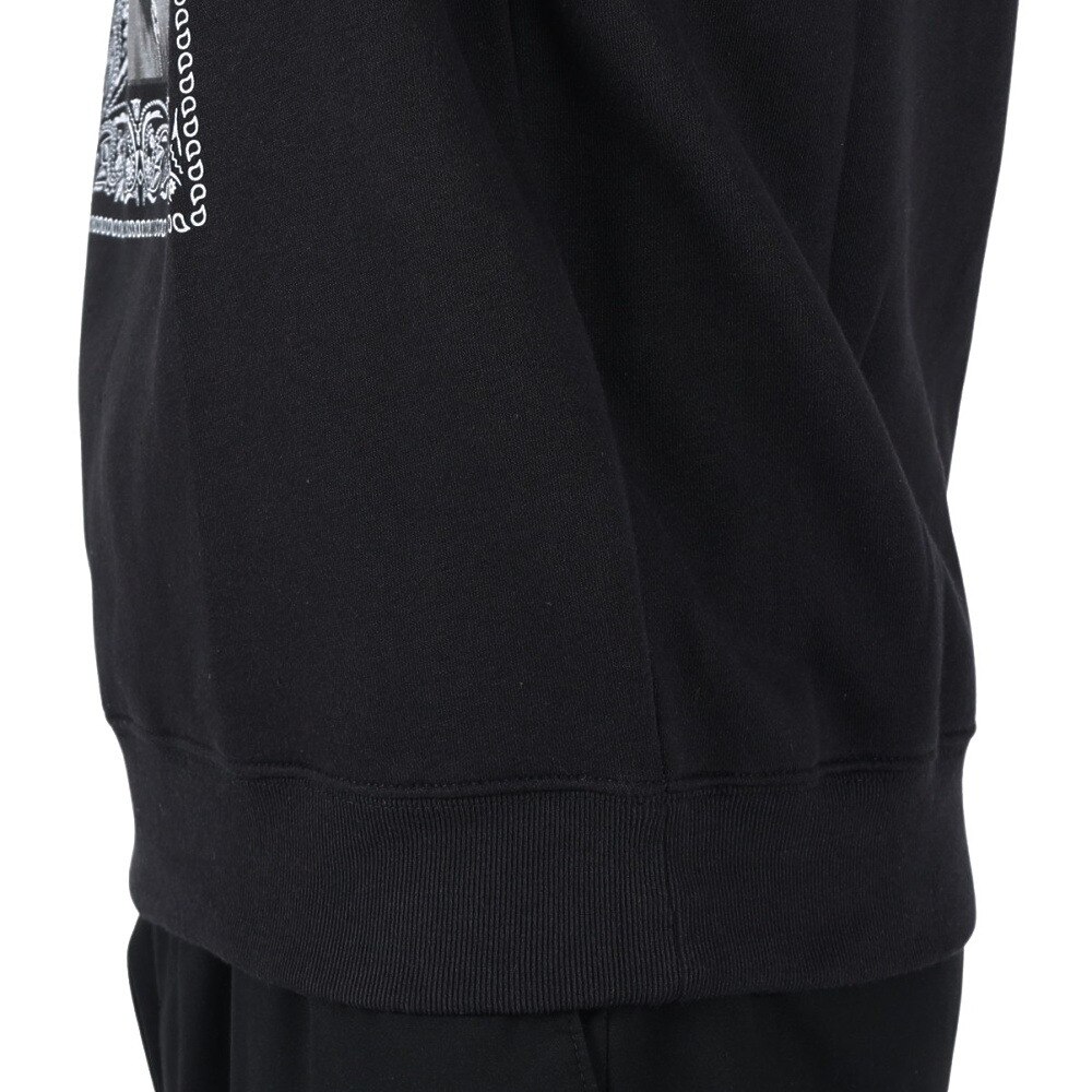 1993 デザイン ワールド ヒップ ホップ（1993 DESIGNED WORLD HIP HOP）（メンズ）1993 DESIGNED WORLD WEST CUBE クルーネックトレーナー 1993-23A072-Black