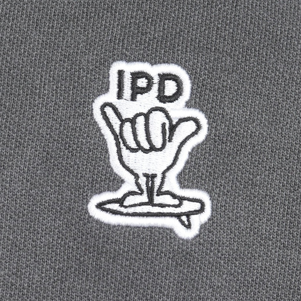 IPD（IPD）（メンズ）EMBROIDERED クルーネックトレーナー IPDSWSE-704-C.GRY