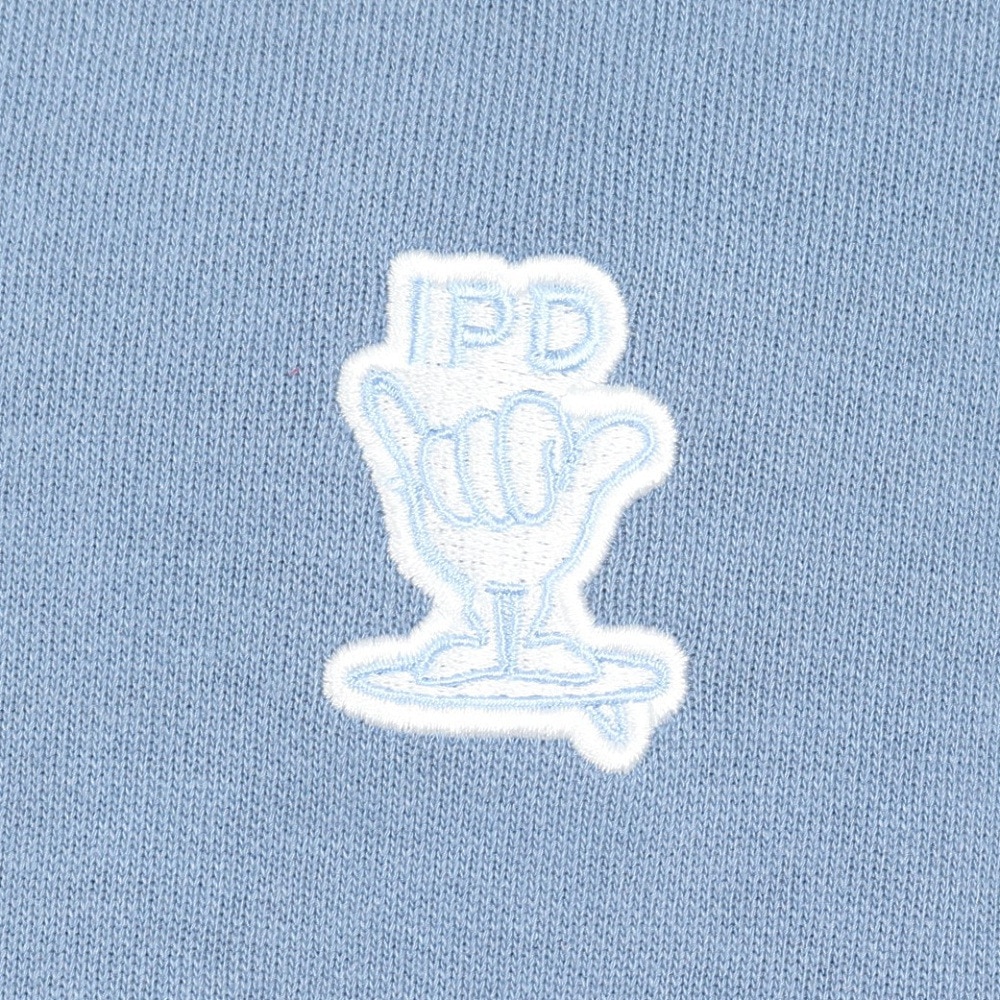 IPD（IPD）（メンズ）EMBROIDERED クルーネックトレーナー IPDSWSE-704-D.BLU