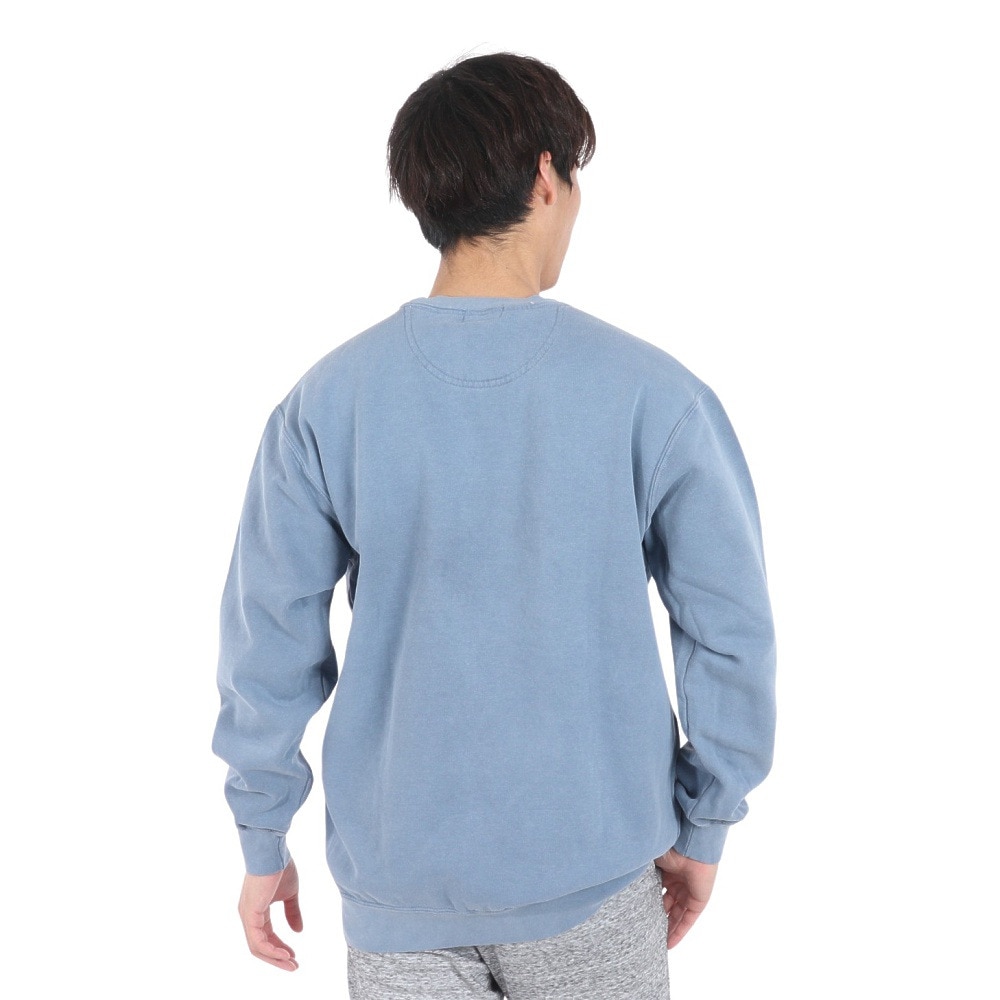 IPD（IPD）（メンズ）EMBROIDERED クルーネックトレーナー IPDSWSE-704-D.BLU