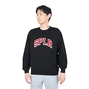 (メンズ、レディース)カレッジ スウエットシャツ 2411-18113-00300