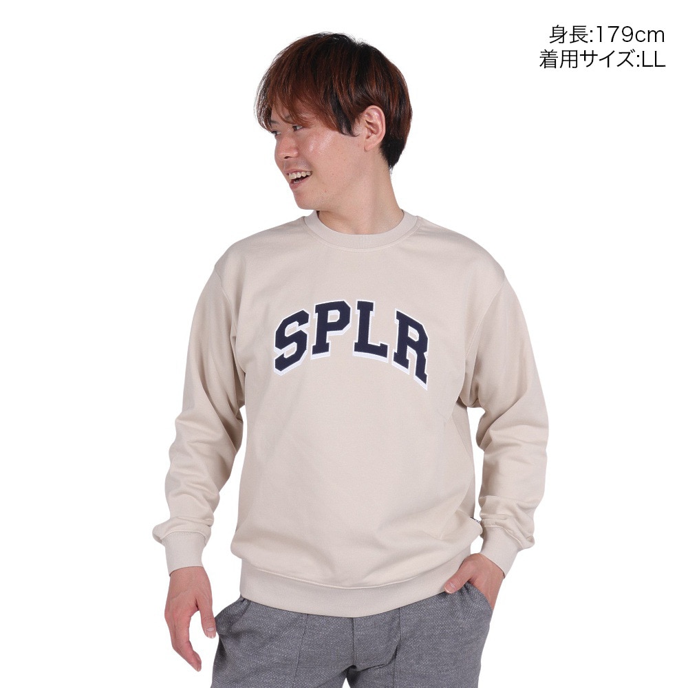 SPLR（SPLR）（メンズ）カレッジ スウェットシャツ 2411-18113-00362