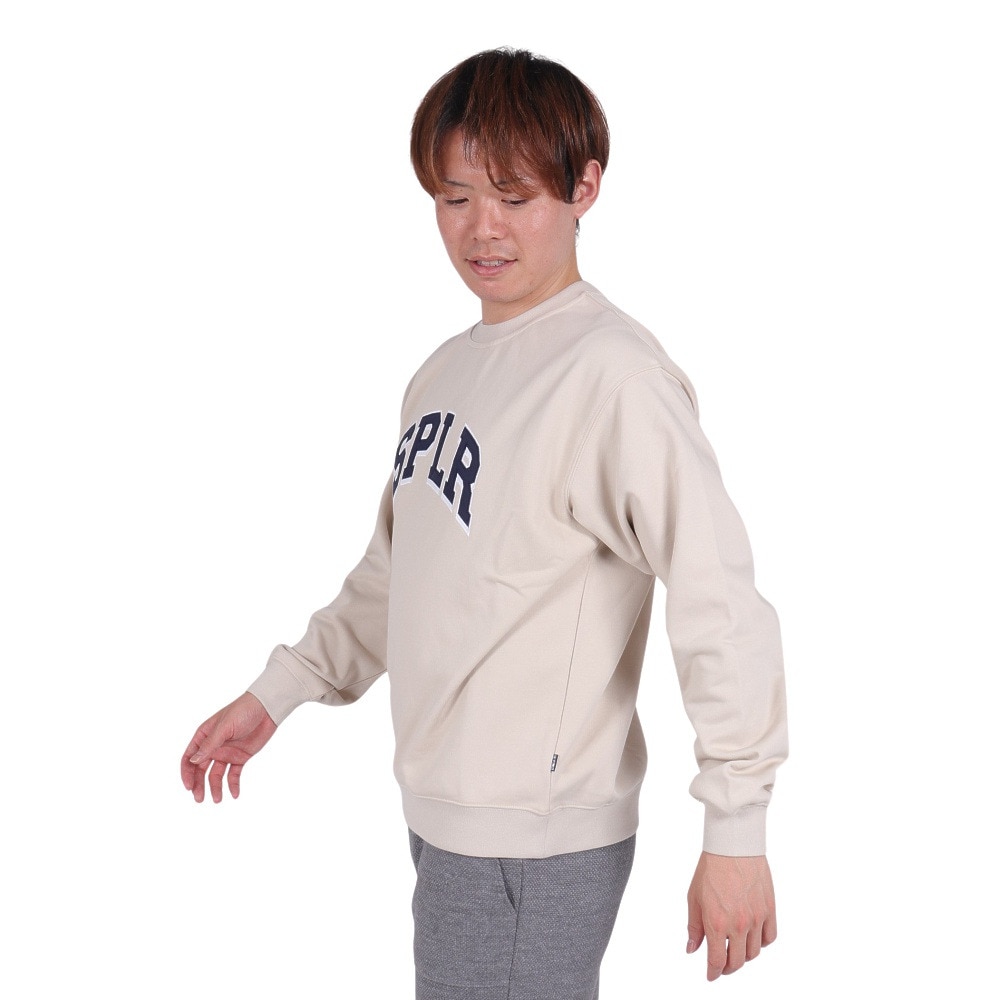 SPLR（SPLR）（メンズ）カレッジ スウェットシャツ 2411-18113-00362