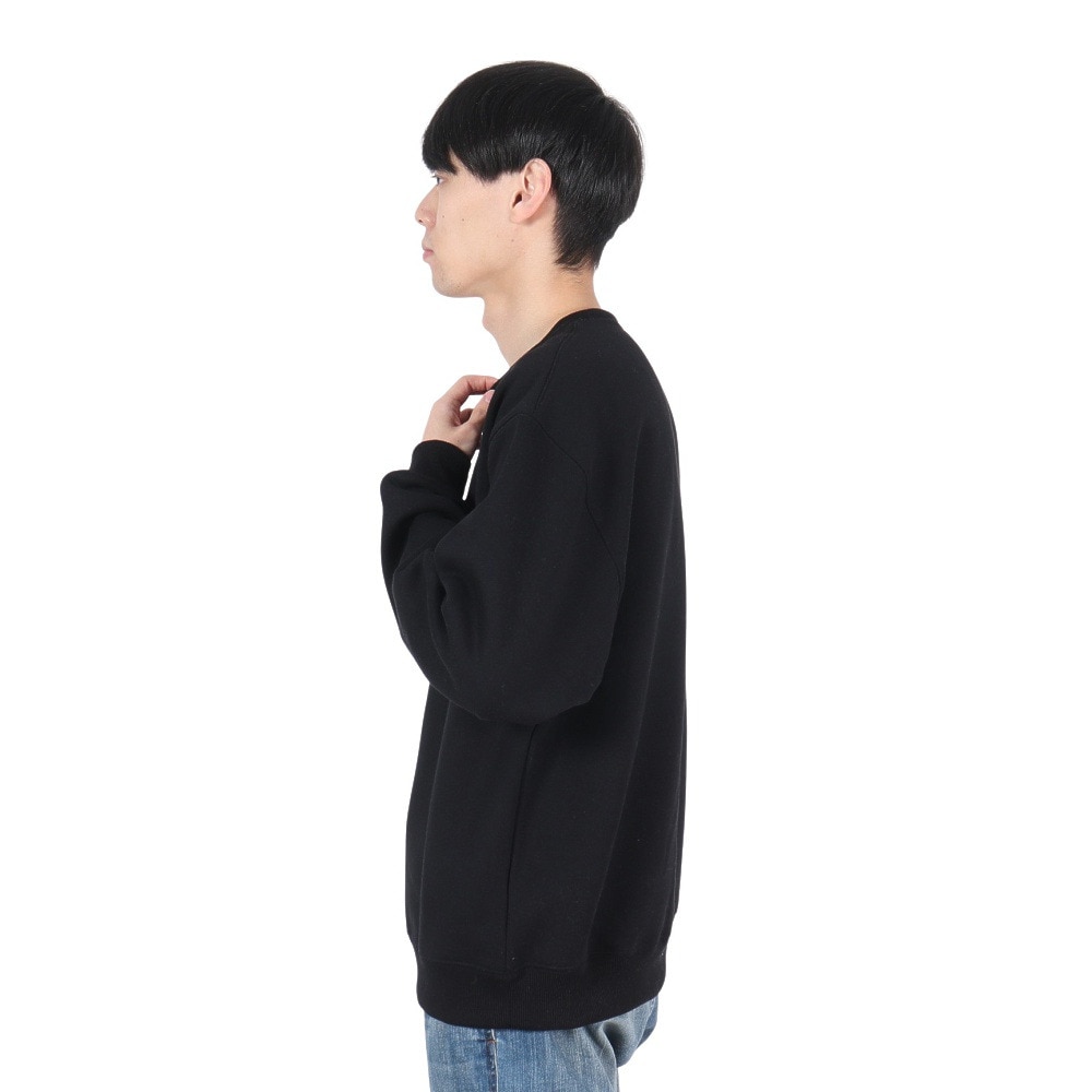 リーフ（REEF）（メンズ）SOLONA スウェット クルーシャツ RFSWM2401-BLK