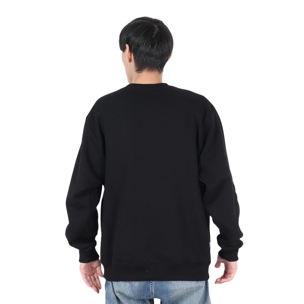 リーフ（REEF）（メンズ）SOLONA スウェット クルーシャツ RFSWM2401-BLK