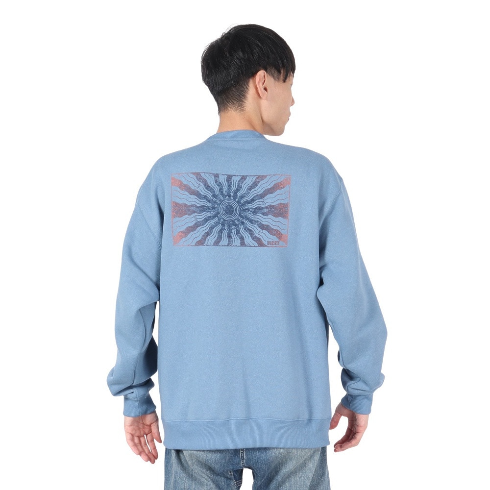 リーフ（REEF）（メンズ）AYESUNRAYS スウェットシャツ RFSWM2402-B.GRY