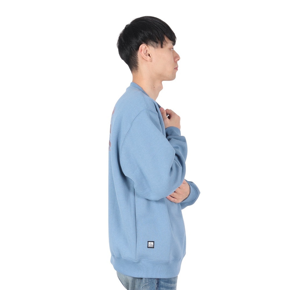 リーフ（REEF）（メンズ）AYESUNRAYS スウェットシャツ RFSWM2402-B.GRY