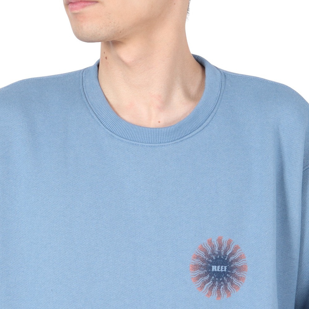 リーフ（REEF）（メンズ）AYESUNRAYS スウェットシャツ RFSWM2402-B.GRY