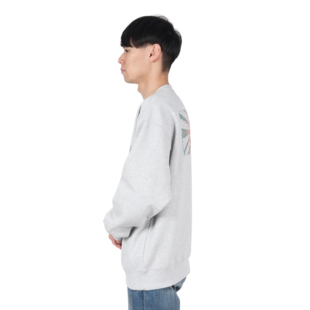 リーフ（REEF）（メンズ）AYESUNRAYS スウェットシャツ RFSWM2402-H.GRY