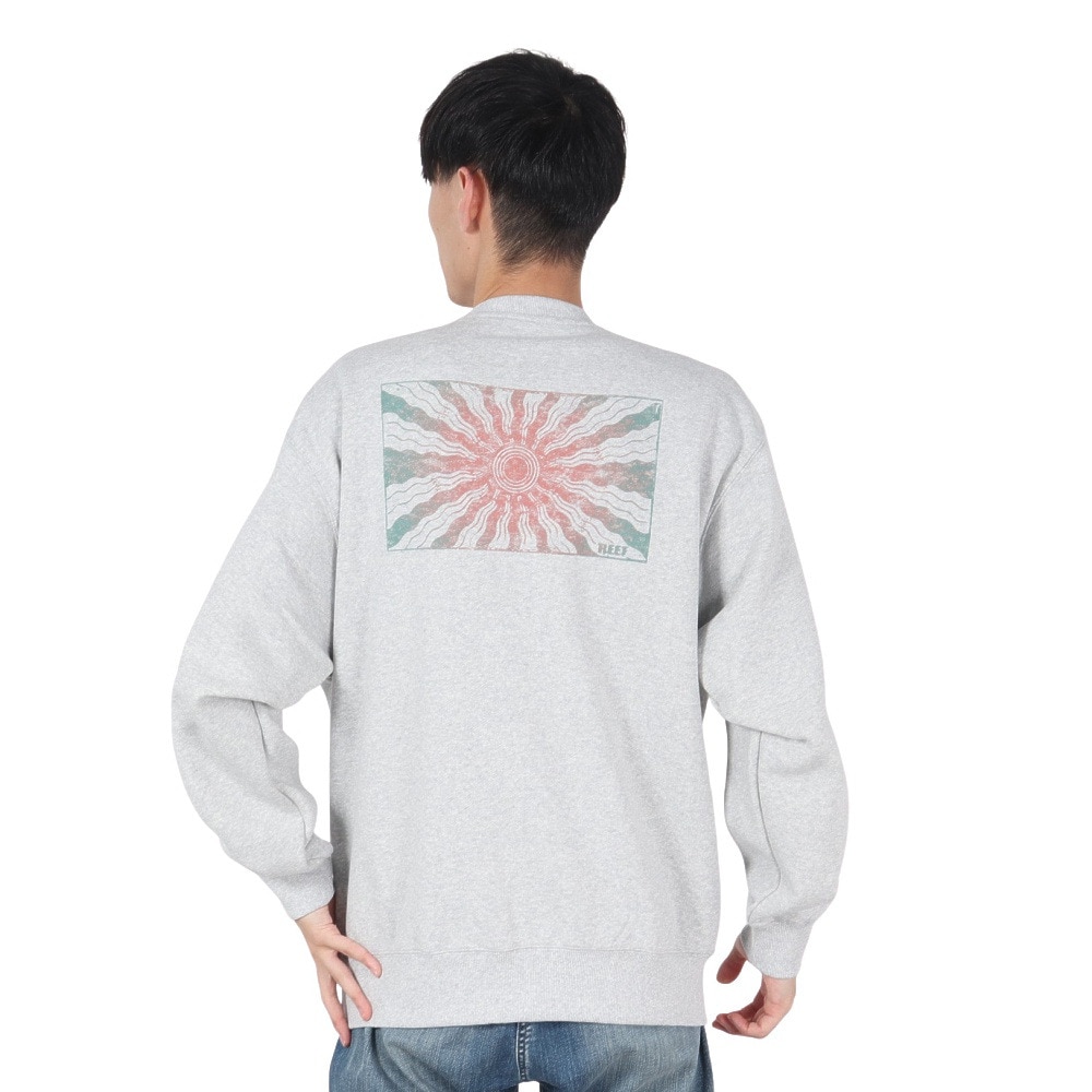 リーフ（REEF）（メンズ）AYESUNRAYS スウェットシャツ RFSWM2402-H.GRY