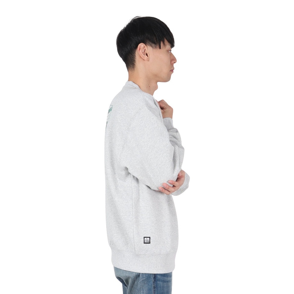 リーフ（REEF）（メンズ）AYESUNRAYS スウェットシャツ RFSWM2402-H.GRY