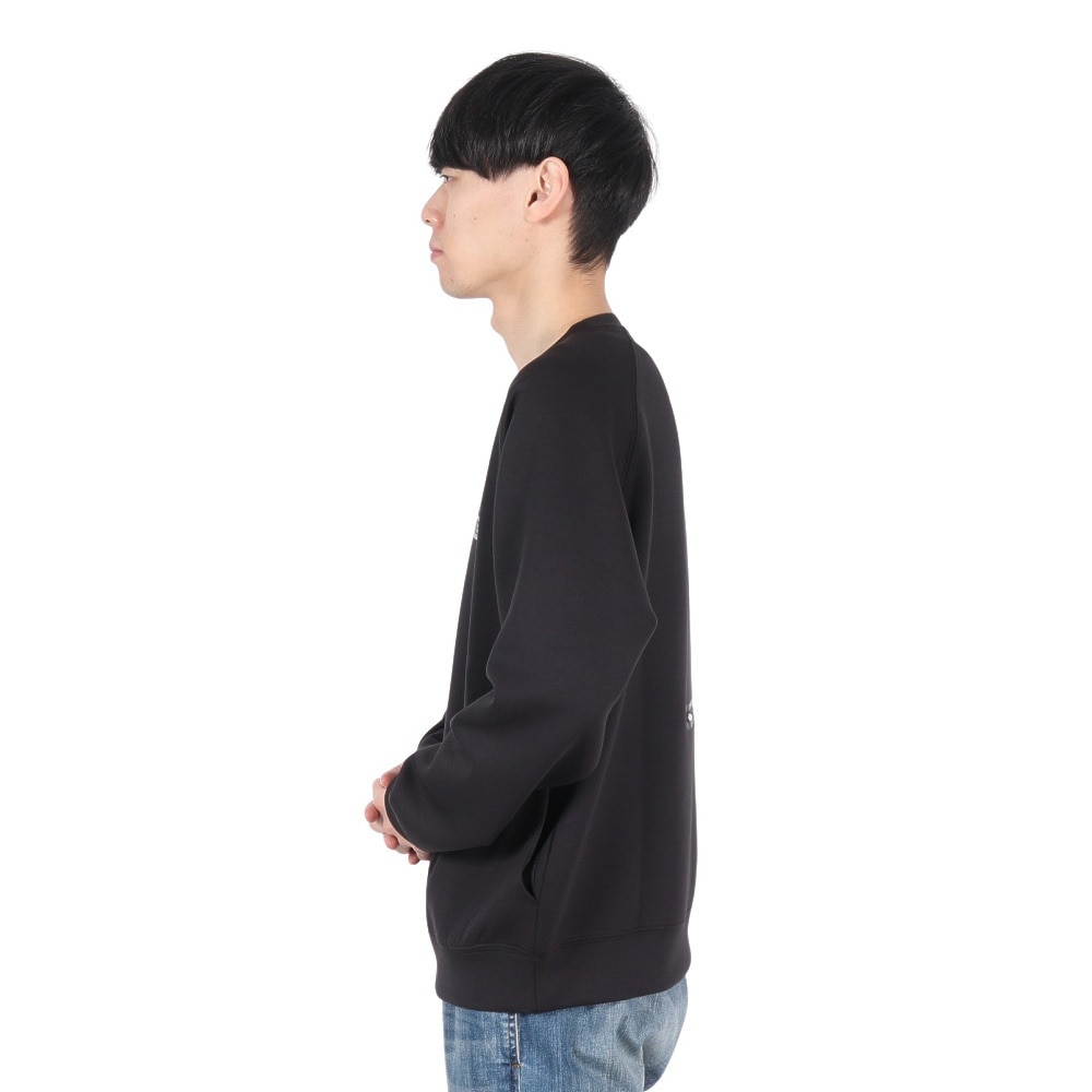 リーフ（REEF）（メンズ）アクティブ ニット クルーネック トレーナー RFSWM2404-BLK