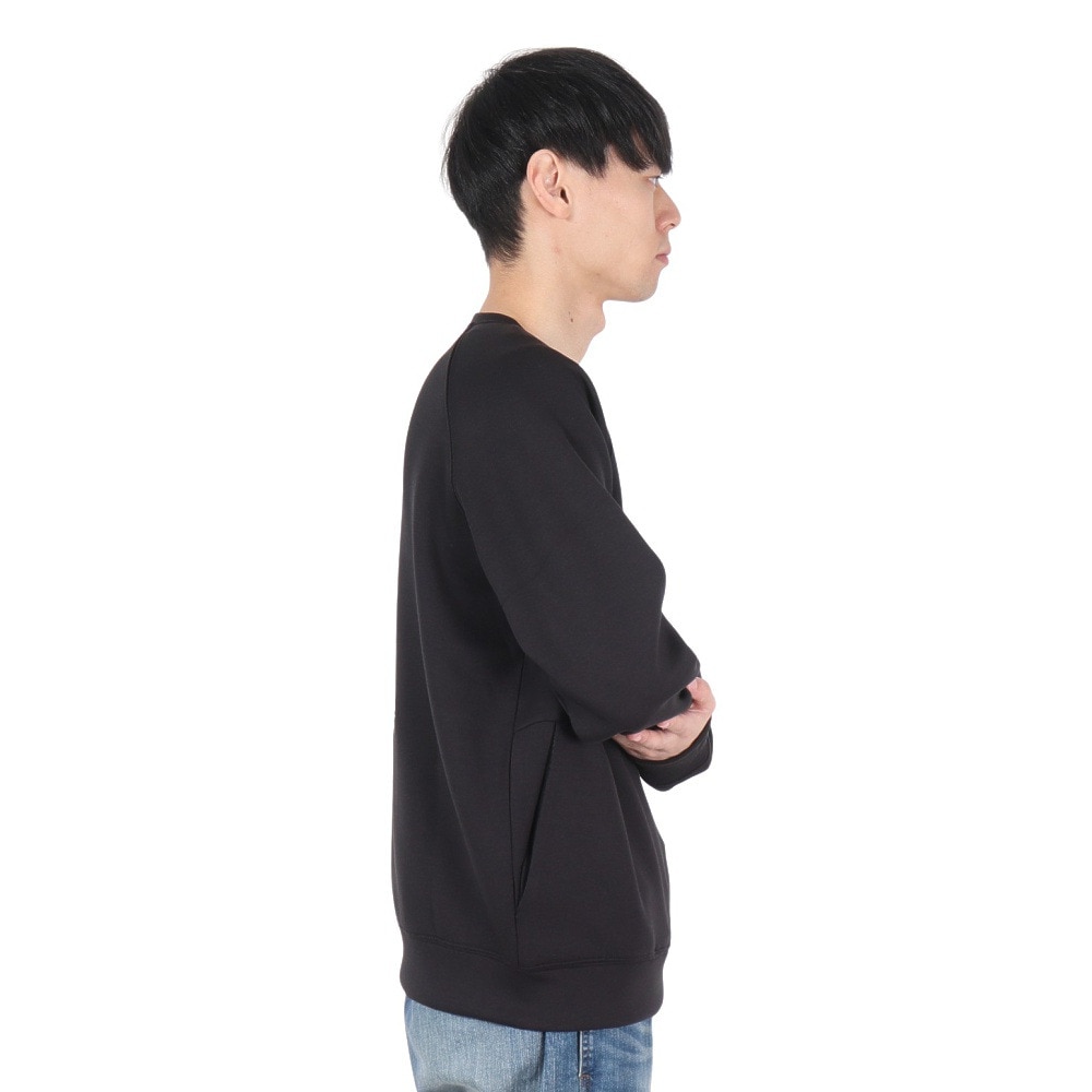 リーフ（REEF）（メンズ）アクティブ ニット クルーネック トレーナー RFSWM2404-BLK