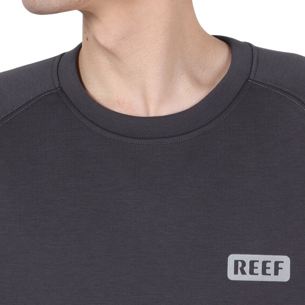 リーフ（REEF）（メンズ）ACTIVE KNIT クルートレーナー RFSWM2404-C.GRY