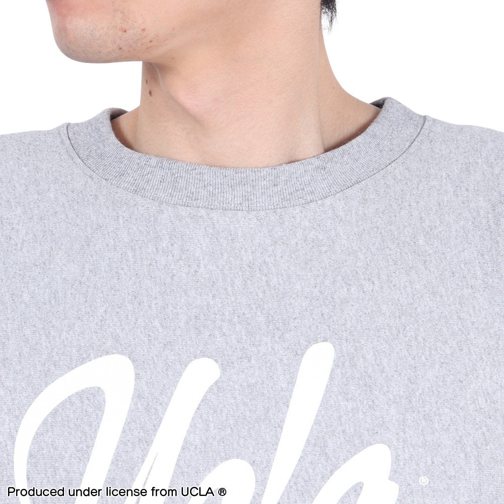 チャンピオン-ヘリテイジ（CHAMPION-HERITAGE）（メンズ）リバースウィーブ クルーネックスウェットシャツ UCLA MADE IN USA C5-A003 070