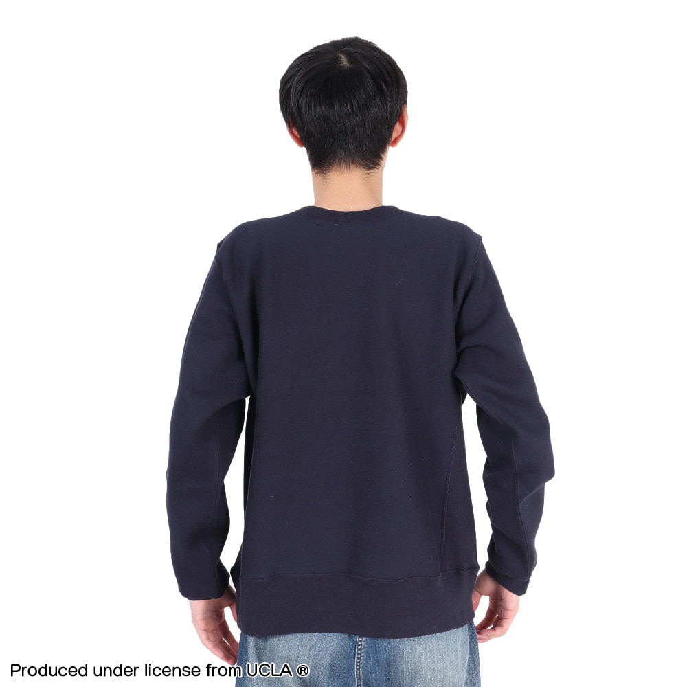 チャンピオン-ヘリテイジ（CHAMPION-HERITAGE）（メンズ）リバースウィーブ クルーネックスウェットシャツ UCLA MADE IN USA C5-A003 370