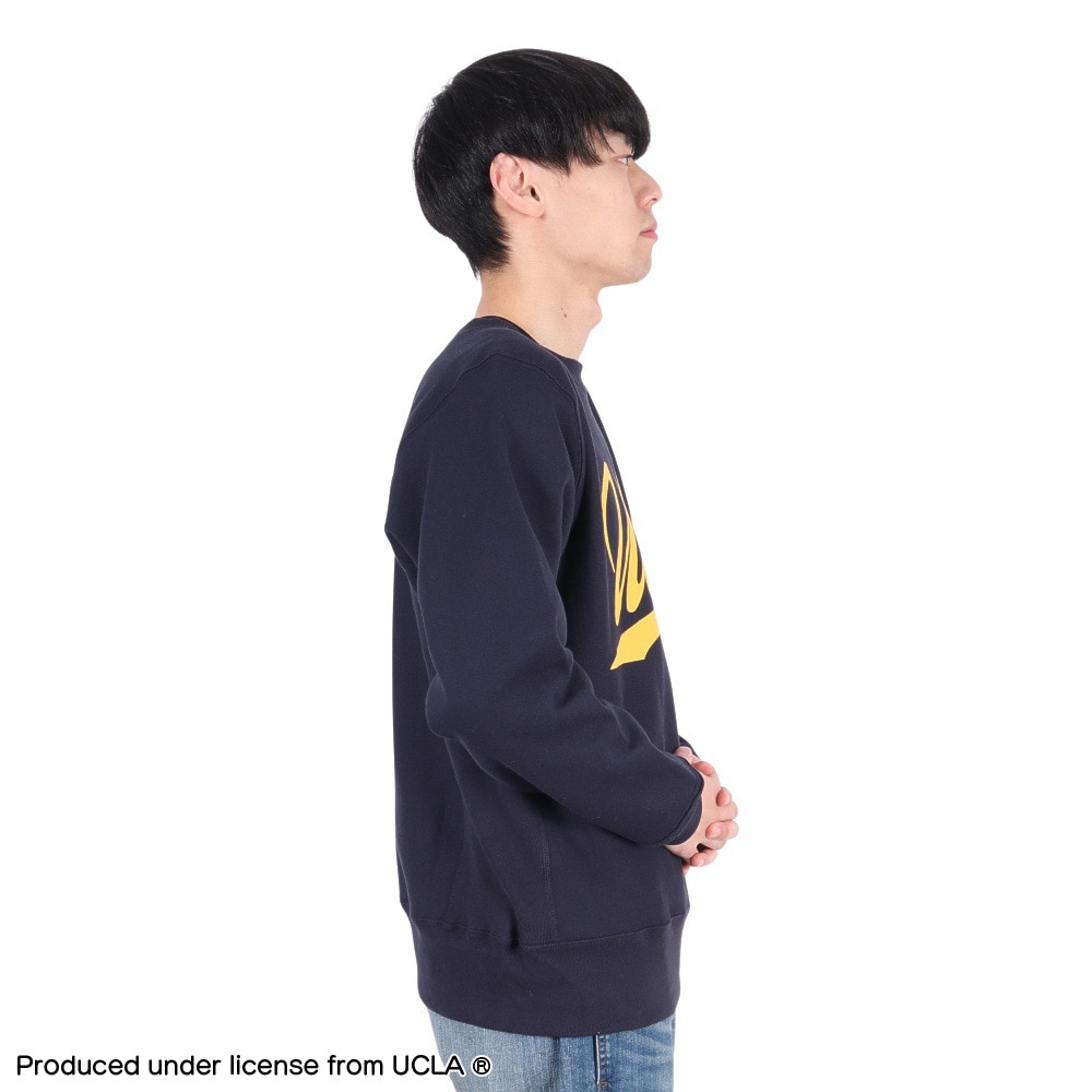 チャンピオン-ヘリテイジ（CHAMPION-HERITAGE）（メンズ）リバースウィーブ クルーネックスウェットシャツ UCLA MADE IN USA C5-A003 370