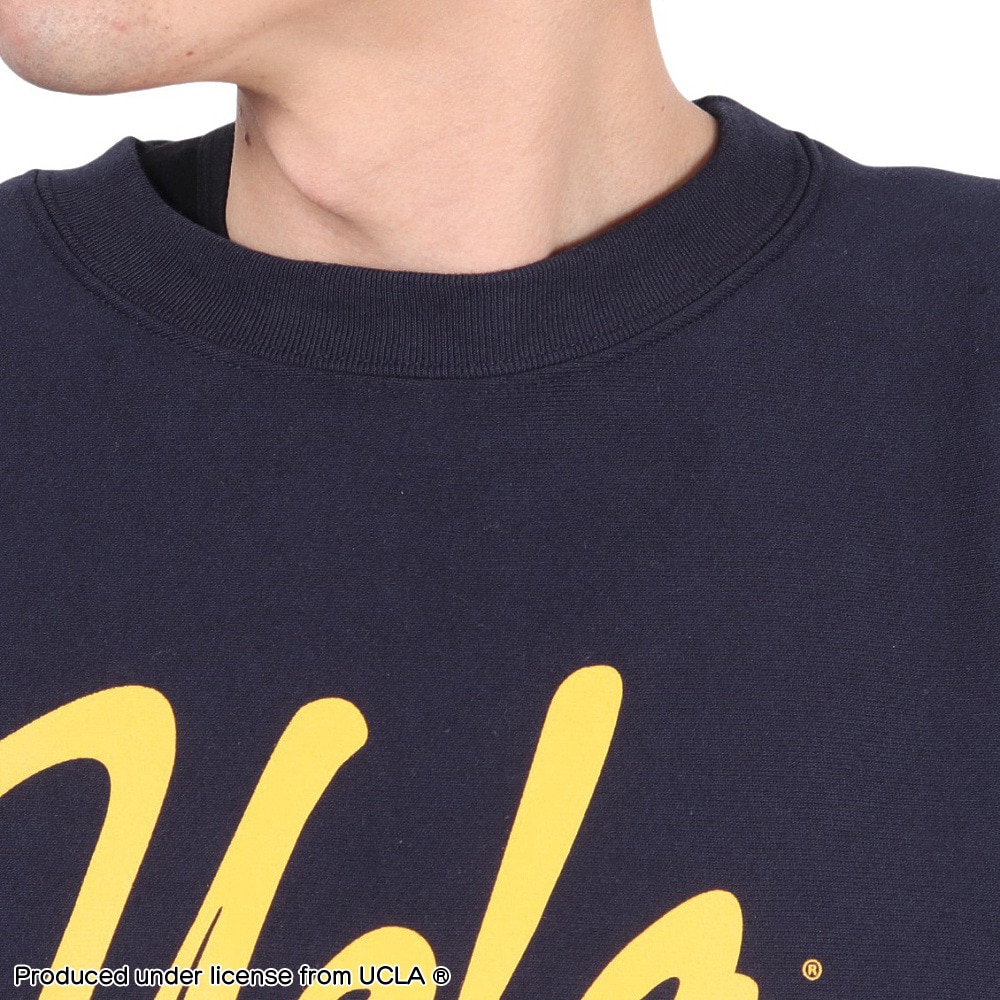 チャンピオン-ヘリテイジ（CHAMPION-HERITAGE）（メンズ）リバースウィーブ クルーネックスウェットシャツ UCLA MADE IN USA C5-A003 370