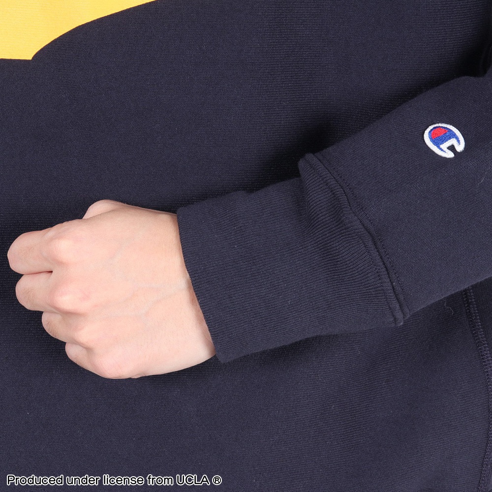 チャンピオン-ヘリテイジ（CHAMPION-HERITAGE）（メンズ）リバースウィーブ クルーネックスウェットシャツ UCLA MADE IN USA C5-A003 370