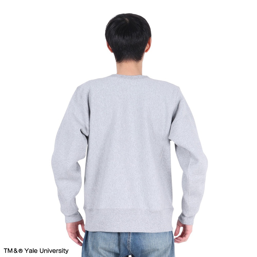 チャンピオン-ヘリテイジ（CHAMPION-HERITAGE）（メンズ）リバースウィーブ クルーネックスウェットシャツ YALE MADE IN USA C5-A004 070