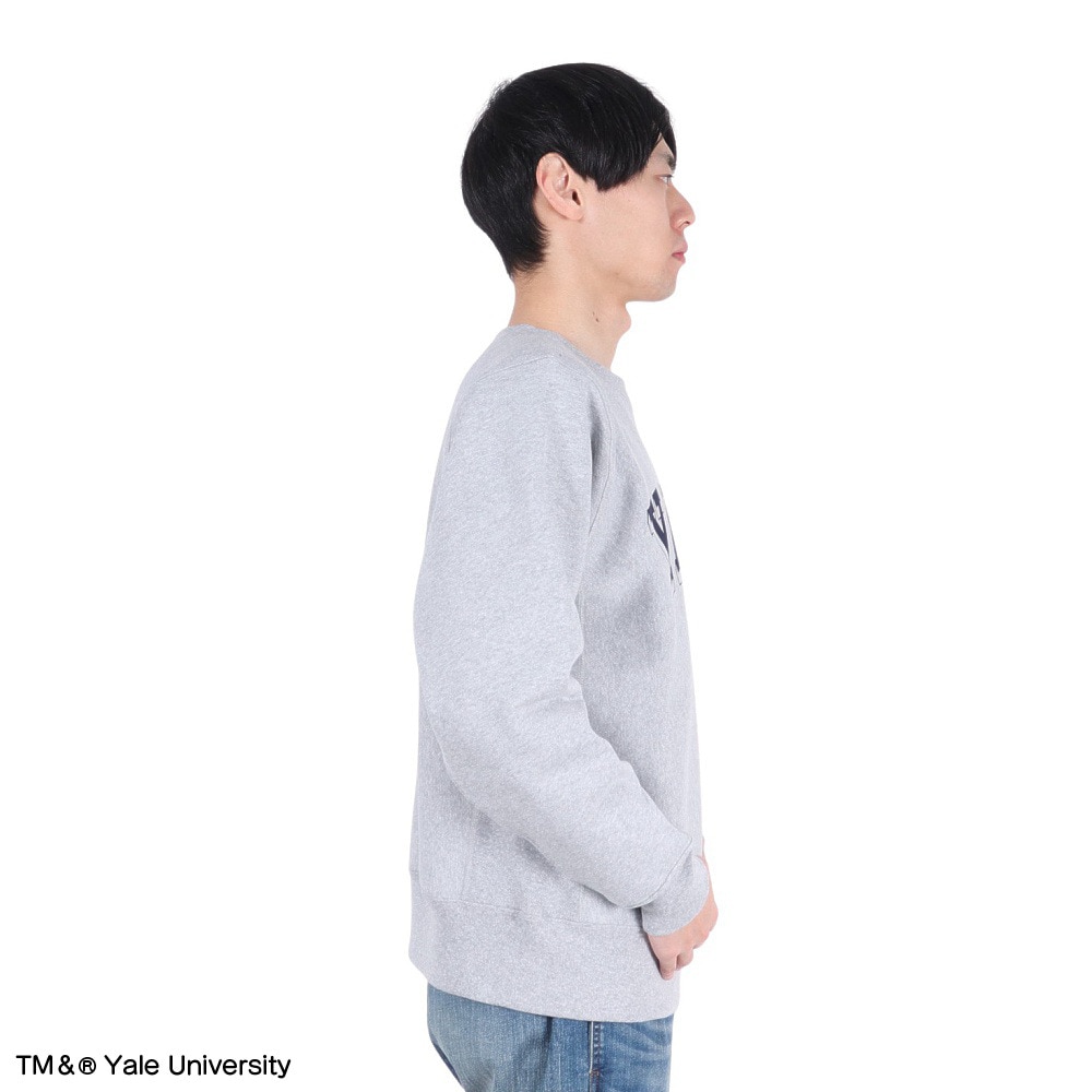 チャンピオン-ヘリテイジ（CHAMPION-HERITAGE）（メンズ）リバースウィーブ クルーネックスウェットシャツ YALE MADE IN USA C5-A004 070