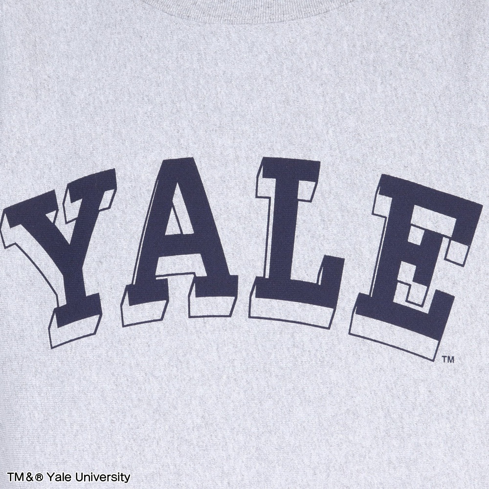 チャンピオン-ヘリテイジ（CHAMPION-HERITAGE）（メンズ）リバースウィーブ クルーネックスウェットシャツ YALE MADE IN USA C5-A004 070