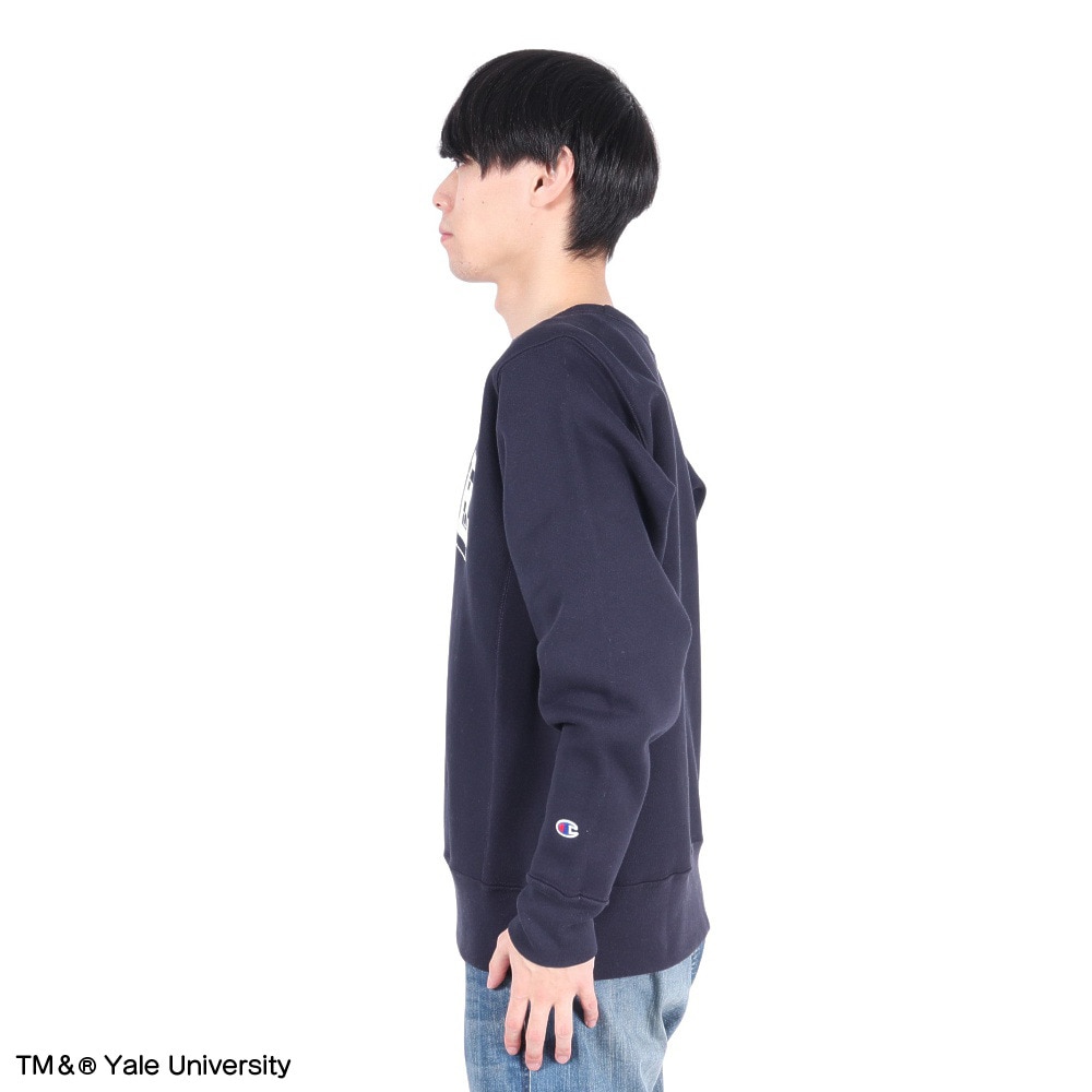 チャンピオン-ヘリテイジ（CHAMPION-HERITAGE）（メンズ）リバースウィーブ クルーネックスウェットシャツ YALE MADE IN USA C5-A004 370