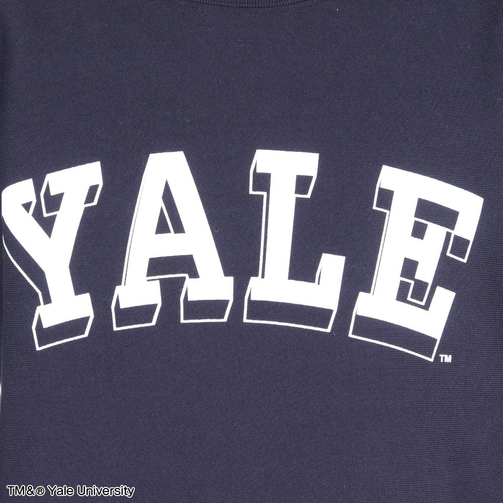 チャンピオン-ヘリテイジ（CHAMPION-HERITAGE）（メンズ）リバースウィーブ クルーネックスウェットシャツ YALE MADE IN USA C5-A004 370