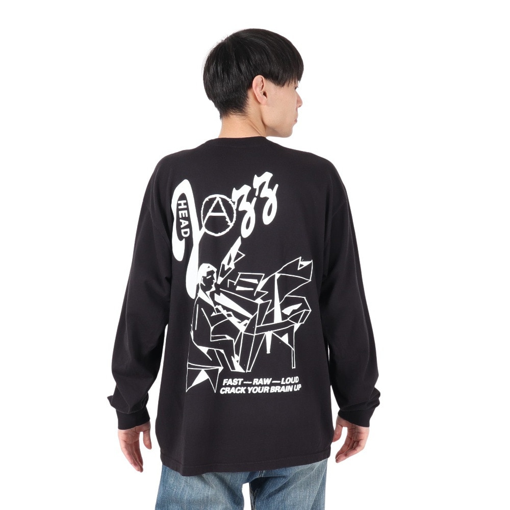 オベイ（OBEY）（メンズ）JAZZ HEAD 長袖Tシャツ 167103932VBL