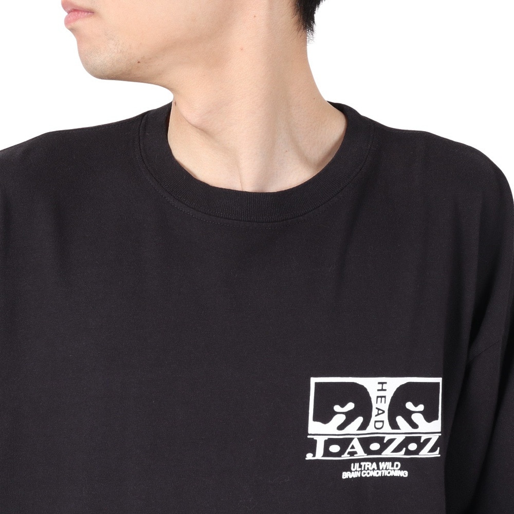 オベイ（OBEY）（メンズ）JAZZ HEAD 長袖Tシャツ 167103932VBL