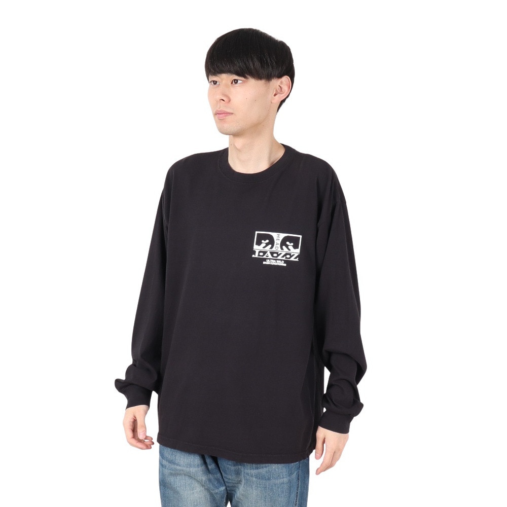 オベイ（OBEY）（メンズ）JAZZ HEAD 長袖Tシャツ 167103932VBL
