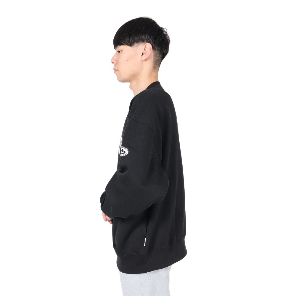 ベンデイビス（BEN DAVIS）（メンズ）アーチロゴトレーナー 24780055-BLK