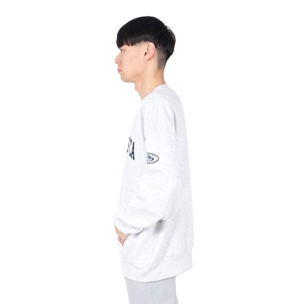 ベンデイビス（BEN DAVIS）（メンズ）アーチロゴトレーナー 24780055-OWHT