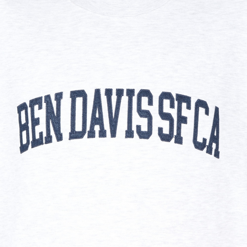 ベンデイビス（BEN DAVIS）（メンズ）アーチロゴトレーナー 24780055-OWHT