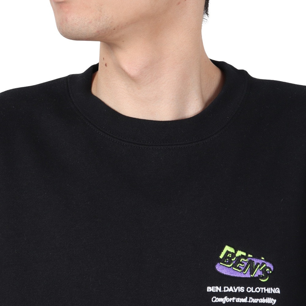 ベンデイビス（BEN DAVIS）（メンズ）マックスバラエティ トレーナー 24780059-BLK