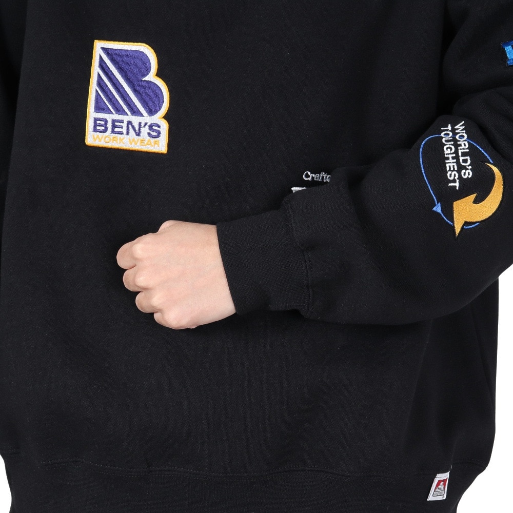 ベンデイビス（BEN DAVIS）（メンズ）マックスバラエティ トレーナー 24780059-BLK