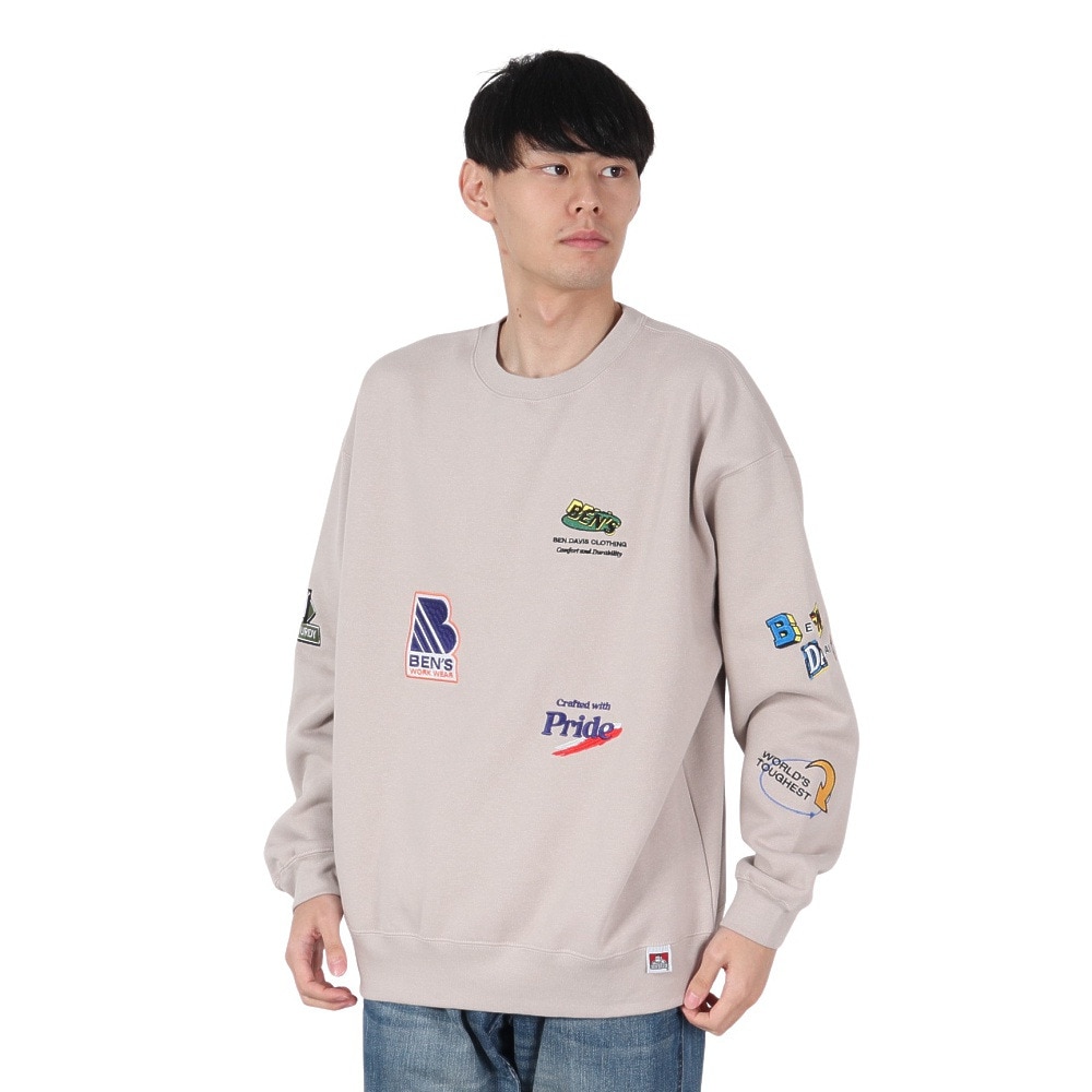 ベンデイビス（BEN DAVIS）（メンズ）マックスバラエティ トレーナー 24780059-SBEG