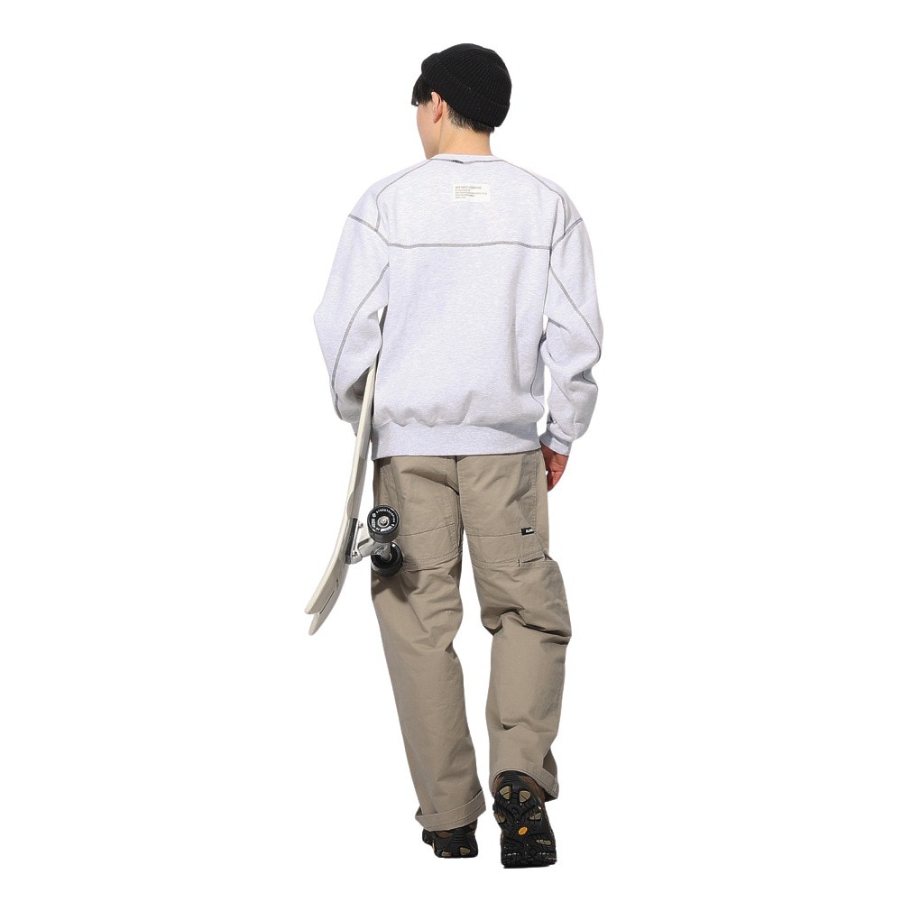 ベンデイビス（BEN DAVIS）（メンズ）ステッチ配色トレーナー 24780060-OWHT