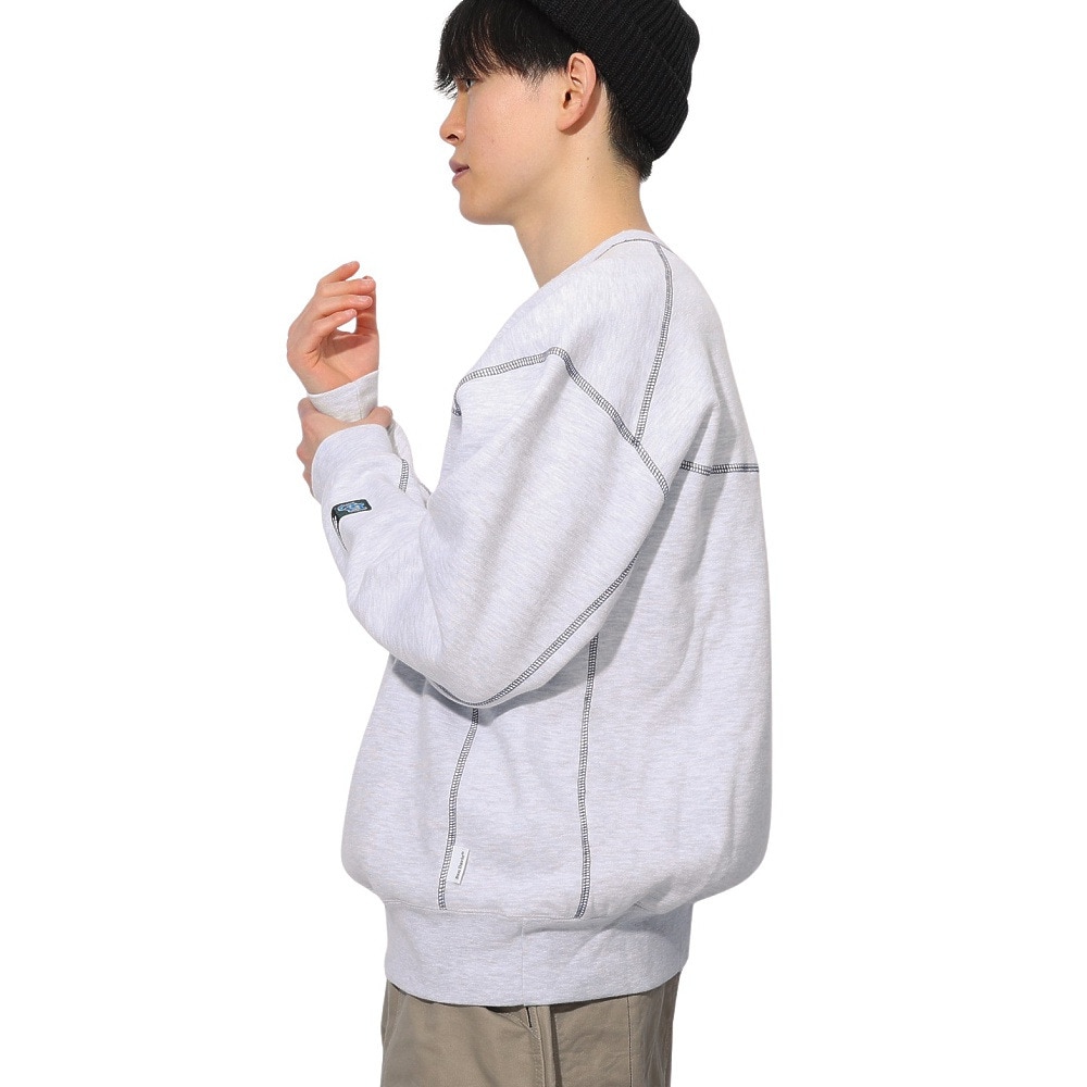 ベンデイビス（BEN DAVIS）（メンズ）ステッチ配色トレーナー 24780060-OWHT