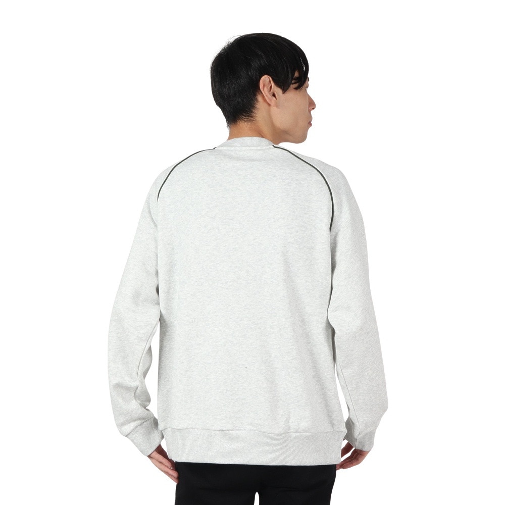 ラッセル（RUSSELL）（メンズ）HighCotton カスレプリント スウェットシャツ RBM24F0004 MGRY