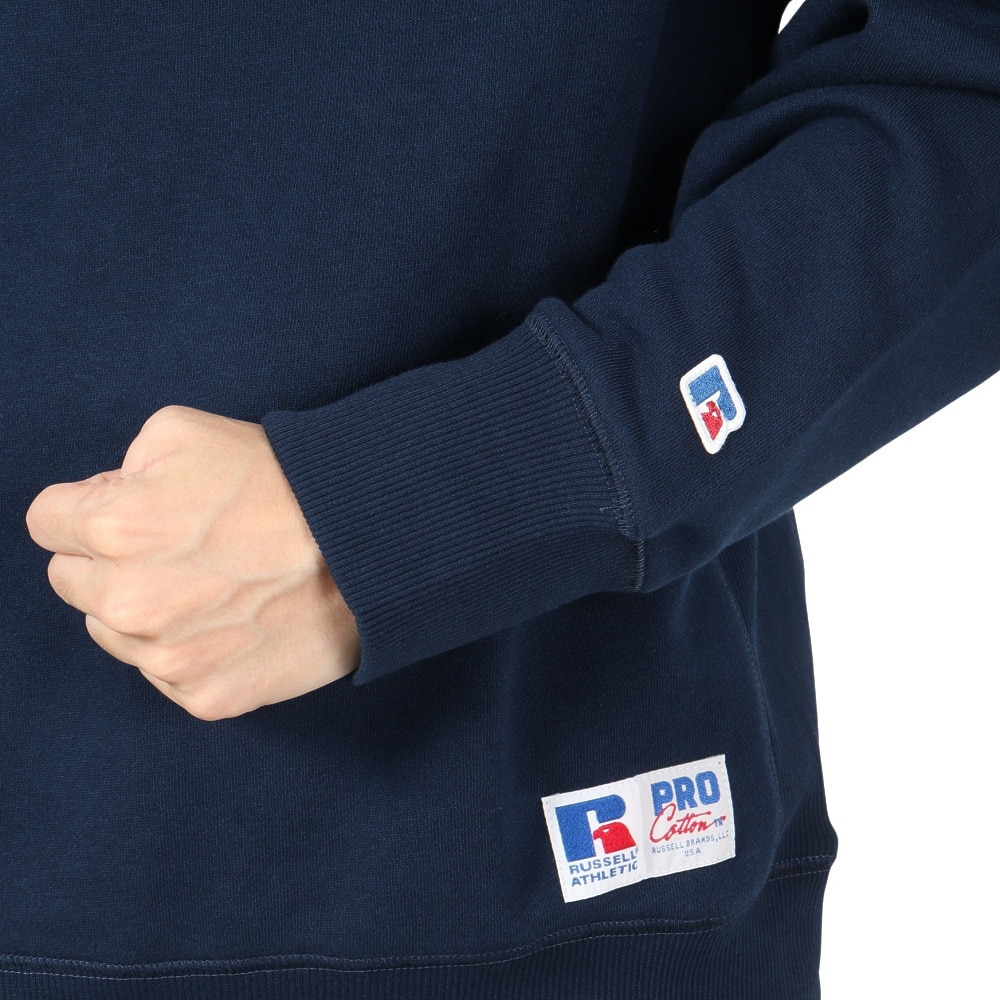 ラッセル（RUSSELL）（メンズ）ProCotton CN スウェットシャツ ワイド RBM24F0006 NVY