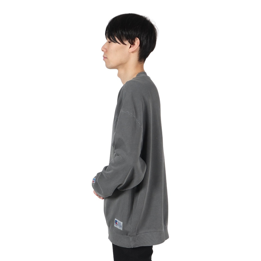 ラッセル（RUSSELL）（メンズ）コットン 裏毛 ヴィンテ-ジ スウェットシャツ RBM24F0012 CGRY