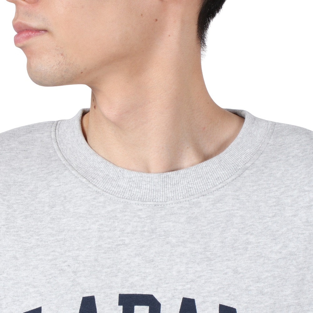 ラッセル（RUSSELL）（メンズ）カレッジロゴ スウェット ワイド RBM24F0013 MGRY