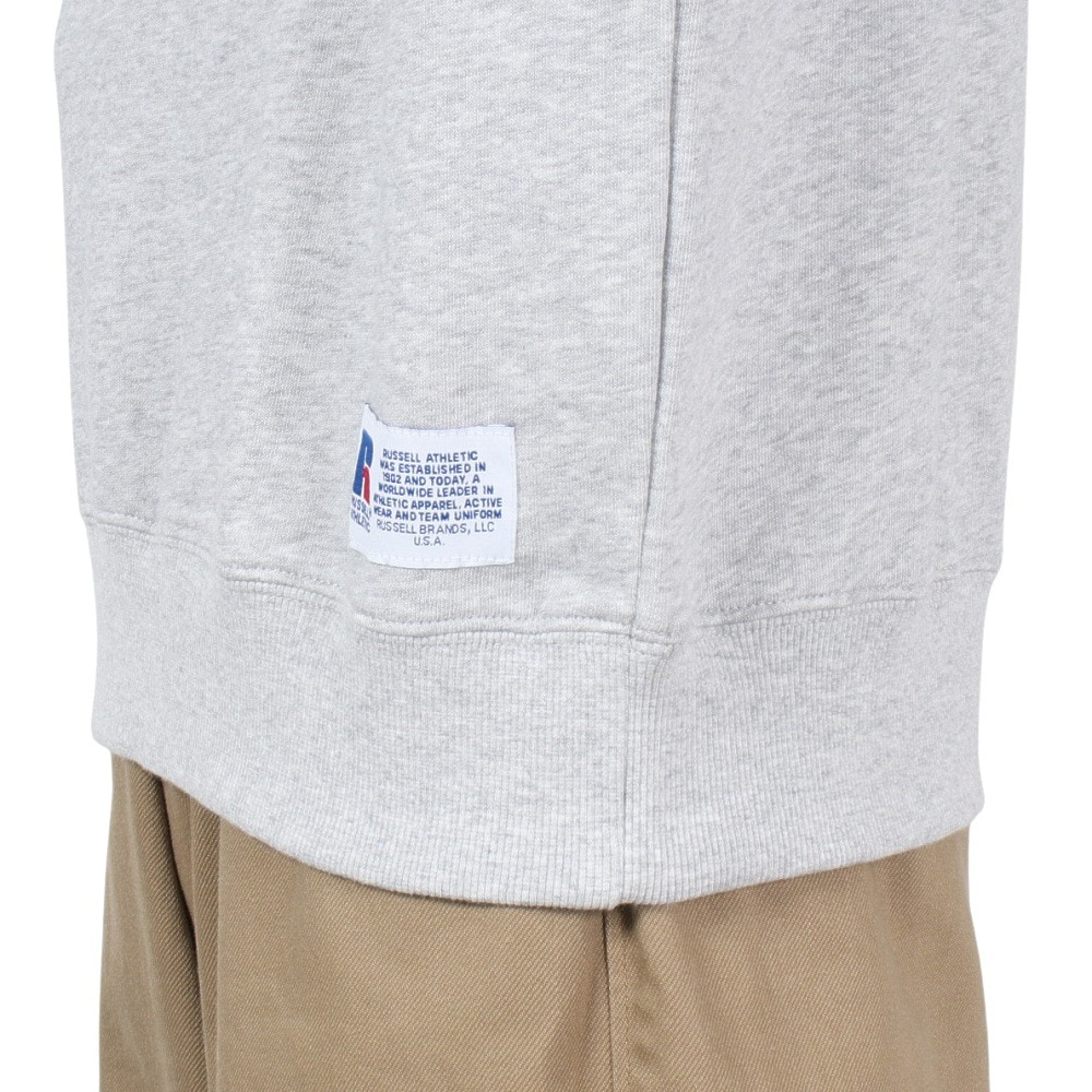 ラッセル（RUSSELL）（メンズ）カレッジロゴ スウェット ワイド RBM24F0013 MGRY